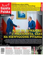 okłada najnowszego numeru Gazeta Polska Codziennie