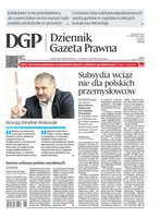 okłada najnowszego numeru Dziennik Gazeta Prawna