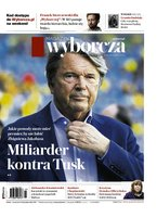 okłada najnowszego numeru Gazeta Wyborcza - Warszawa