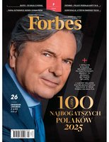 okłada najnowszego numeru Forbes