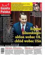 okłada najnowszego numeru Gazeta Polska Codziennie