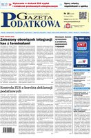 okłada najnowszego numeru Gazeta Podatkowa
