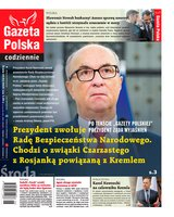 okłada najnowszego numeru Gazeta Polska Codziennie