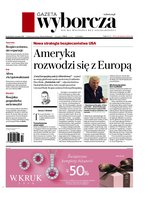 okłada najnowszego numeru Gazeta Wyborcza - Warszawa