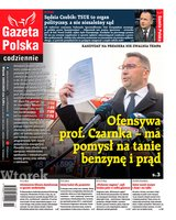 okłada najnowszego numeru Gazeta Polska Codziennie
