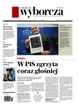 okłada najnowszego numeru Gazeta Wyborcza - Warszawa