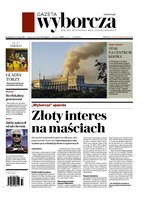 okłada najnowszego numeru Gazeta Wyborcza - Warszawa