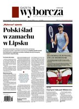 okłada najnowszego numeru Gazeta Wyborcza - Warszawa