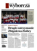 okłada najnowszego numeru Gazeta Wyborcza - Warszawa