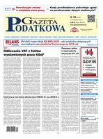 okłada najnowszego numeru Gazeta Podatkowa