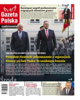okłada najnowszego numeru Gazeta Polska Codziennie