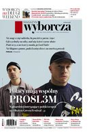 okłada najnowszego numeru Gazeta Wyborcza - Warszawa