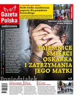 okłada najnowszego numeru Gazeta Polska Codziennie