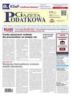 widok pierwszej strony Gazeta Podatkowa