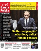 okłada najnowszego numeru Gazeta Polska Codziennie