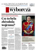 okłada najnowszego numeru Gazeta Wyborcza - Warszawa