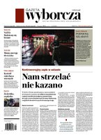 okłada najnowszego numeru Gazeta Wyborcza - Warszawa