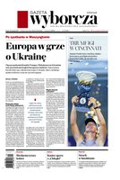 okłada najnowszego numeru Gazeta Wyborcza - Warszawa