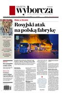 okłada najnowszego numeru Gazeta Wyborcza - Warszawa