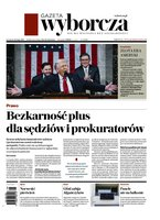 okłada najnowszego numeru Gazeta Wyborcza - Warszawa