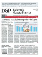 okłada najnowszego numeru Dziennik Gazeta Prawna