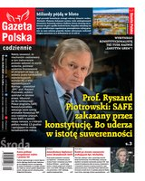 okłada najnowszego numeru Gazeta Polska Codziennie