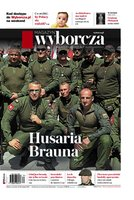 okłada najnowszego numeru Gazeta Wyborcza - Warszawa