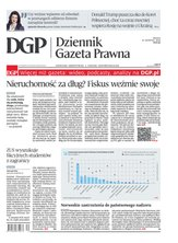 okłada najnowszego numeru Dziennik Gazeta Prawna