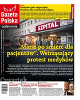 okłada najnowszego numeru Gazeta Polska Codziennie