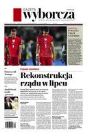 okłada najnowszego numeru Gazeta Wyborcza - Warszawa