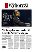 okłada najnowszego numeru Gazeta Wyborcza - Warszawa