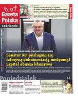 okłada najnowszego numeru Gazeta Polska Codziennie