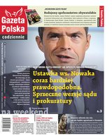 okłada najnowszego numeru Gazeta Polska Codziennie