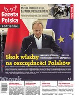 okłada najnowszego numeru Gazeta Polska Codziennie