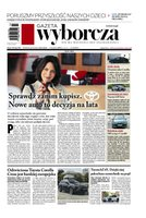 okłada najnowszego numeru Gazeta Wyborcza - Warszawa