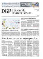 okłada najnowszego numeru Dziennik Gazeta Prawna
