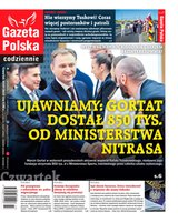 okłada najnowszego numeru Gazeta Polska Codziennie