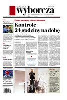 okłada najnowszego numeru Gazeta Wyborcza - Warszawa