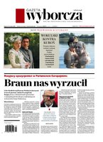 okłada najnowszego numeru Gazeta Wyborcza - Warszawa