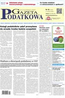 okłada najnowszego numeru Gazeta Podatkowa