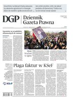 okłada najnowszego numeru Dziennik Gazeta Prawna