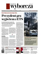 okłada najnowszego numeru Gazeta Wyborcza - Warszawa