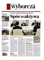 okłada najnowszego numeru Gazeta Wyborcza - Warszawa