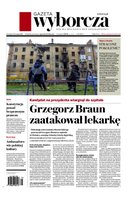 okłada najnowszego numeru Gazeta Wyborcza - Warszawa