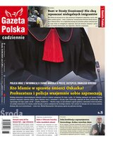 okłada najnowszego numeru Gazeta Polska Codziennie