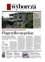 okłada najnowszego numeru Gazeta Wyborcza - Warszawa