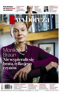 okłada najnowszego numeru Gazeta Wyborcza - Warszawa
