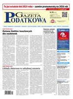 okłada najnowszego numeru Gazeta Podatkowa
