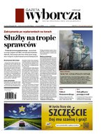 okłada najnowszego numeru Gazeta Wyborcza - Warszawa