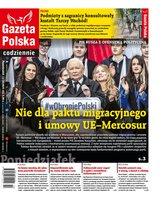 okłada najnowszego numeru Gazeta Polska Codziennie